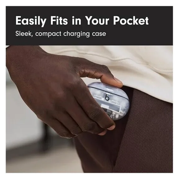 NEW Beats Studio Buds + | True Wireless Noise Cancelling Earbuds - Transparent - Picture 6 of 11